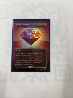 Chaos Emerald (Lotus Petal) Red 7032 Secret Lair Drop Sonic Bonus MTG - Image 3