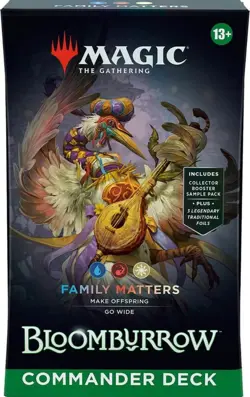 Bloomburrow Commander Deck - Family Matters MTG Brand New Sealed - Image 1
