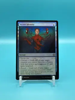 Secret Identity - Marvel’s Spider-Man (SPM) - MTG - FOIL - Image 1