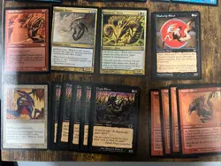 Mtg Mixed Sliver Lot Vintage Slivers Time Spiral Tempest 28 Slivers Total LP - Image 2