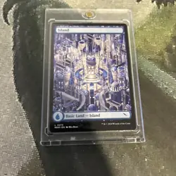 MTG Island (0273) - Full Art - Duskmourn: House of Horror (DSK) #273 MTG - Image 3