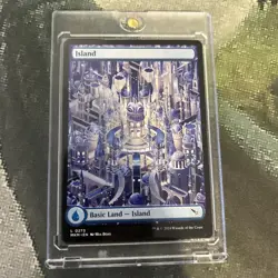 MTG Island (0273) - Full Art - Duskmourn: House of Horror (DSK) #273 MTG - Image 5