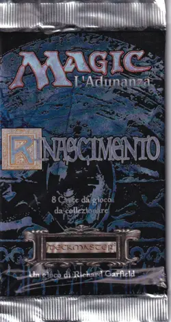 Magic the Gathering (MTG) Rinascimento (Renaissance) Italian Booster Pack Sealed - Image 1