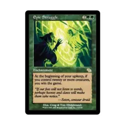 WOTC MtG Judgment Epic Struggle (R) VG - Image 1
