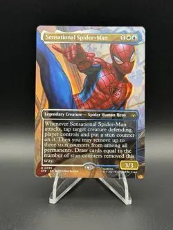 MTG Marvel’s Spider-Man Sensational Spider-Man 0025 Borderless Regular - Image 1