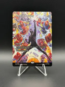 MTG Spider-Man Thrill of Possibility (Borderless) - Marvel Eternal-Legal - FOIL - Image 1
