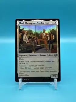 Flash Thompson, Spider-Fan - Marvel’s Spider-Man (SPM) - MTG - FOIL - Image 1