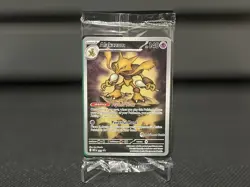 SEALED Pokemon Center Alakazam 009 Pokemon Mega Evolutions ETB Promo - Image 1