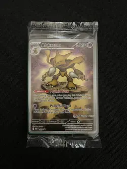 SEALED Pokemon Center Alakazam 009 Pokemon Mega Evolutions ETB Promo - Image 2