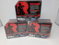 Pokemon TCG Team Rocket Tins Lot of 3 Mewtwo ex Persian ex Nidoking ex Sealed - Image 5