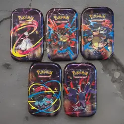 Pokemon: Mega Evolution - Mega Heroes Mini Tin (Set of 5) - Image 1