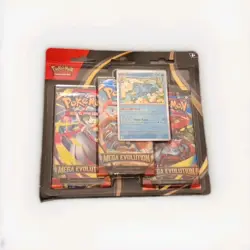 Pokemon TCG Mega Evolution 3 Pack Blister (Golduck) Factory Sealed - Image 1
