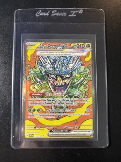 Pokemon TCG Teal Mask Ogerpon ex 145/131 Fulk Art Prismatic Evolutions Holo NM/M - Image 1