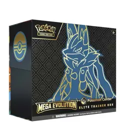 Pokemon TCG Mega Evolution Pokemon Center ETB (Mega Lucario) IN HAND! - Image 1