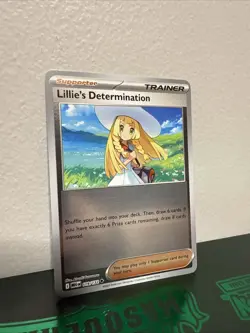 Lillie's Determination (Reverse Holo) 119/132 Uncommon Pokemon Mega Evolution - Image 1
