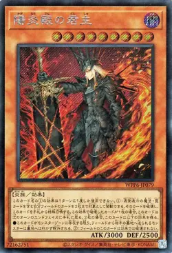 Yugioh WPP6-JP079 Queen of the Blazing Domain Secret Rare Japanese NM - Image 1