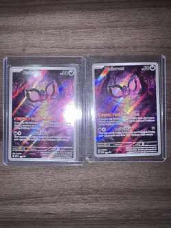 (2) Pecharunt - (Pokemon Center Exclusive) 129 Sv: Scarlet & Violet Cards Holo - Image 1