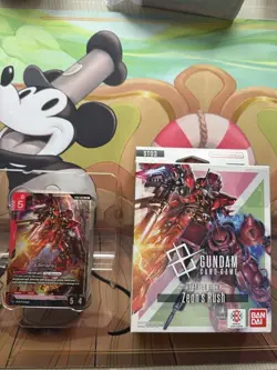 Gundam Card Game ST03 Zeon's Rush Starter Deck - English Deck Only No Bonus Card - Image 1