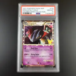 PSA 10 Dragapult SWSH 132 Pokemon Celebrations Promo Holo Graded Card - Image 1