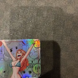 Nami OP01-016 R Manga Parallel Premium Booster The Best ONE PIECE Card Japanese - Image 3