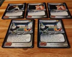 Dragon Ball Z DBZ CCG Score Tuff Enuff TF lot of 5 Foil Promo cards #8 #10 #16 - Image 4