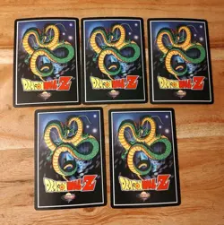 Dragon Ball Z DBZ CCG Score Tuff Enuff TF lot of 5 Foil Promo cards #8 #10 #16 - Image 5