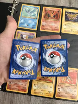 Old Pokemon Cards VINTAGE Rare Collection binder Holo WOTC 1999 Era Lot - Image 3