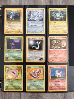 Old Pokemon Cards VINTAGE Rare Collection binder Holo WOTC 1999 Era Lot - Image 5