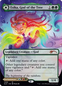 Esika, God of the Tree The Prismatic Bridge - Secret Lair Drop - Thick Card - Image 1