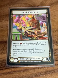 Flesh & Blood Shock Charmers Legendary Cold Foil Tales of Aria FAB - Image 1