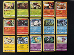 Pokemon Unified Minds Complete Non-Holo Set - 175 cards - C/UC/R - Image 2