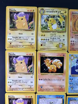 1995- Pokemon Vintage Lot, E3 Promo, Holo’s, Shadowless and More 24 Card Lot - Image 2