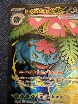 Mega Venusaur EX 155/132 Mega Evolution ENGLISH Pokemon TCG Card - Image 5