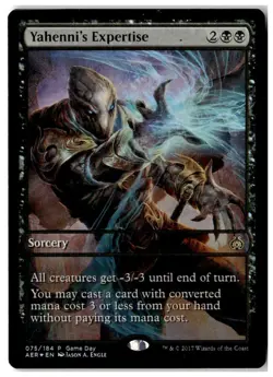 MTG Foil Yahenni's Expertise - Game Day & Store Championship Promos HP English - Image 1