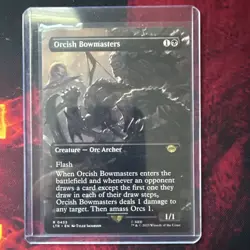 Orcish Bowmasters (Borderless) Universes Beyond: the Lord of the Rings Reg 433 - Image 1