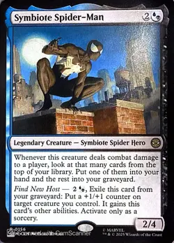Symbiote Spider-Man R Marvel's Spider-Man 156 Near Mint - Image 1