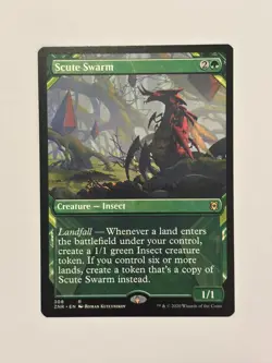 Scute Swarm (Showcase) Zendikar Rising Magic the Gathering MTG - Image 1