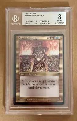 Ramses Overdark - Legends - MTG - BGS 8. NM-MT. - Image 1