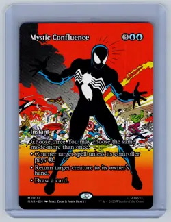 Mystic Confluence (Borderless) M Marvel Eternal-Legal 12 NM MTG SPM Magic MAR - Image 1
