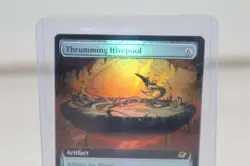 MTG Thrumming Hivepool #0356 FOIL Borderless Edge of Eternities EoE Slivers - Image 2