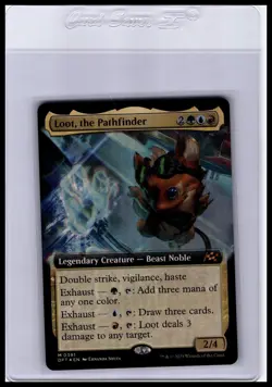 Aetherdrift #391 Loot, the Pathfinder (Extended Art) Foil - Image 1