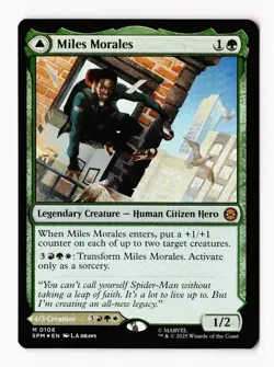 Miles Morales (Foil) 0108 (M) MTG Marvel's Spider-Man (SPM) - Image 1