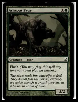 Time Spiral #190 Ashcoat Bear - Image 1