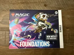 MTG Magic the Gathering Foundations Pack Bundle Sealed, 9 Boosters! READY SHIP - Image 1