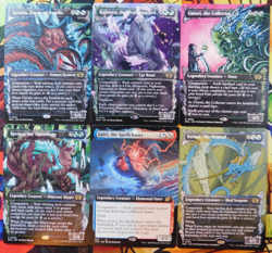 MTG - 40 Rare; Extended-Art Legendary Creatures; Excellent Condition; No Dupes - Image 4