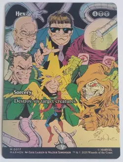 Hex (Extended Foil) Marvel Bonus Sheet - Spiderman - NM - 0017 - MTG - Magic - Image 1