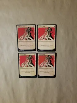 MTG Magic Battle for Baldur's Gate 4 SHOWCASE Lightning Bolt (NM/MINT) - Image 1