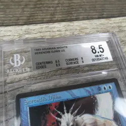 Magic The Gathering MTG Serendib Djinn Arabian Nights 1993 BGS 8.5 Graded - Image 2