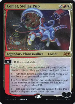 Comet, Stellar Pup (Galaxy Foil) M Unfinity 452 NM - Image 1