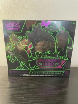 2024 Pokemon S&V Shrouded Fable Elite Trainer Box Pokemon Center ETB Sealed - Image 1